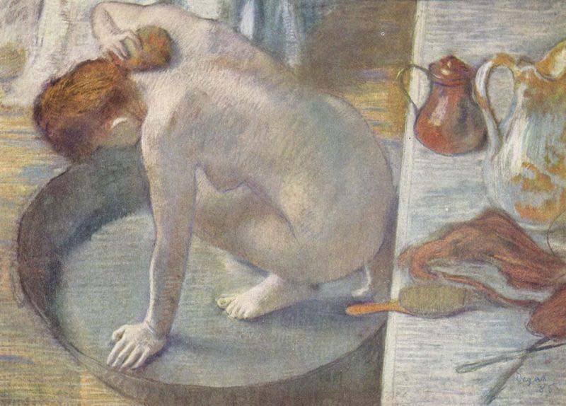 Edgar Degas The Tub